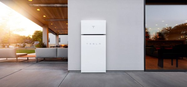 Tesla home battery storage